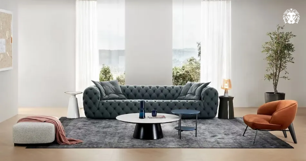 Sofa văng châu Âu được yêu thích nhờ vẻ ngoài thanh thoát, linh hoạt