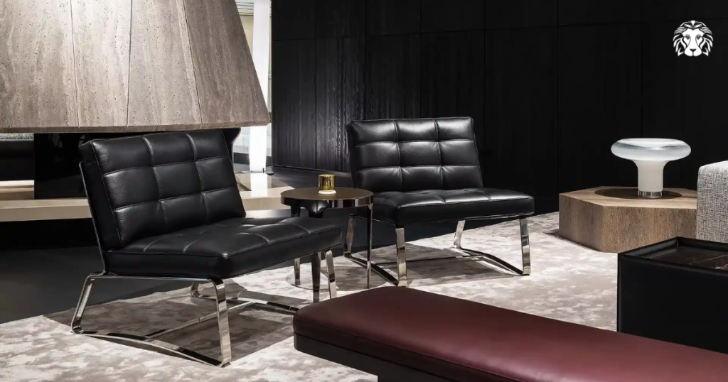Sofa da phong cách tối giản