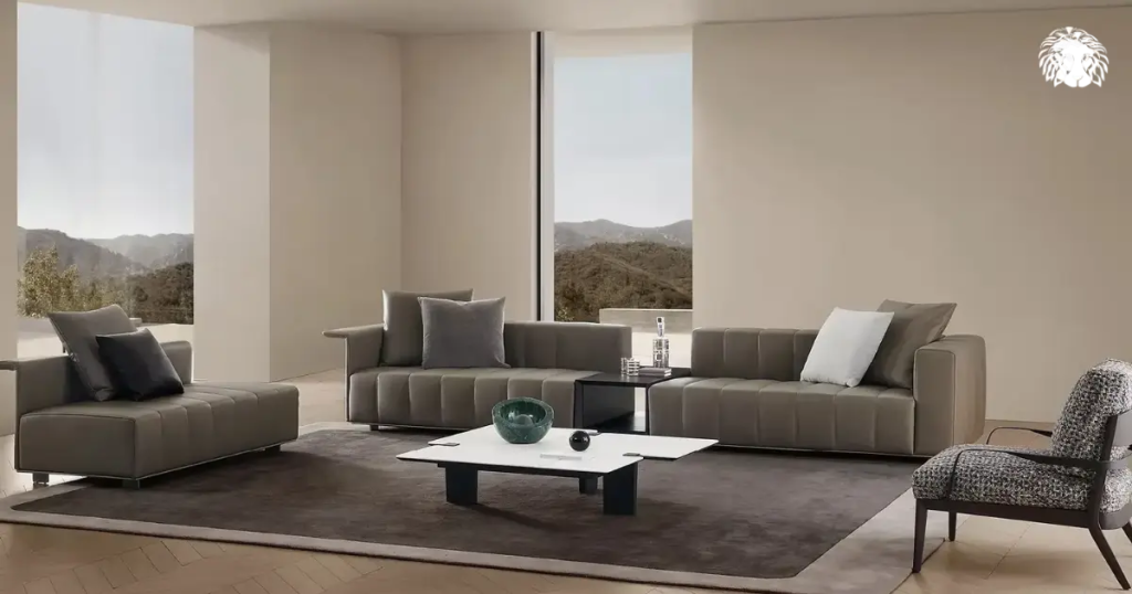 Sofa da phong cách châu Âu