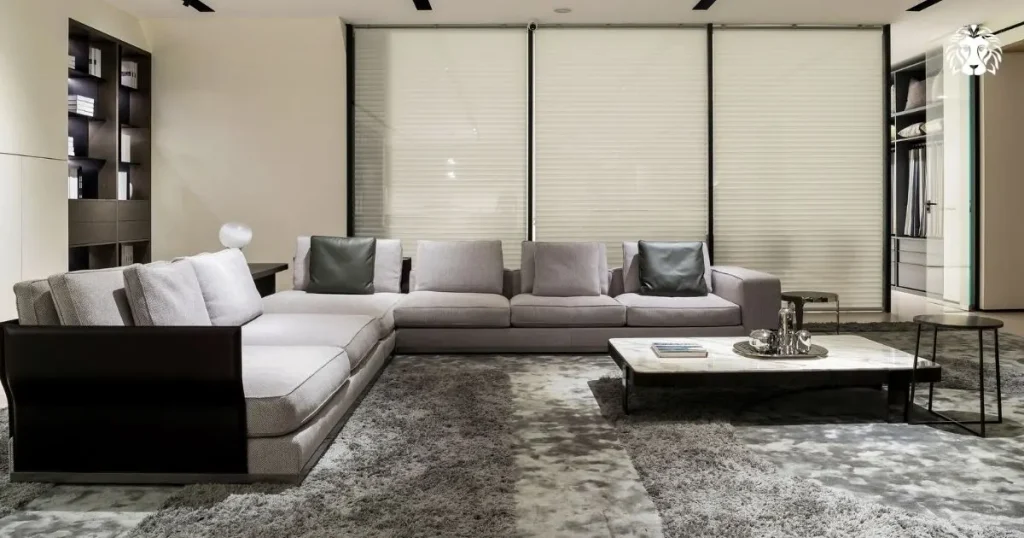 Phong cách Modern với tông màu trung tính, đường nét thẳng gọn và nội thất chất lượng cao