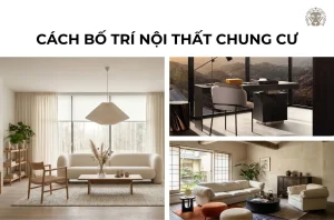 cách bố trí nội thất chung cư