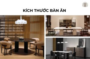 kích thước bàn ăn