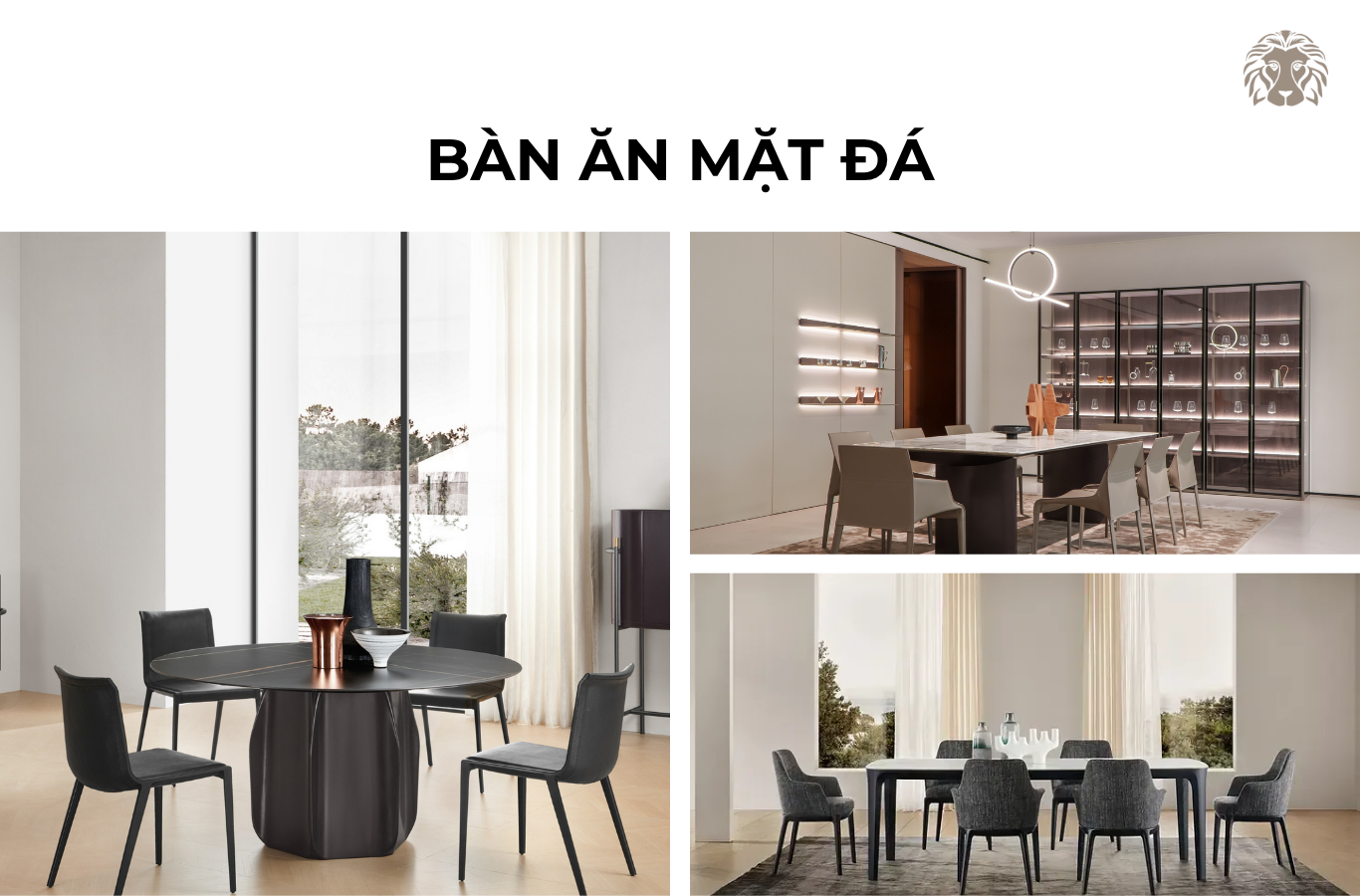 50+ mẫu bàn ăn mặt đá phổ biến và bí quyết chọn mẫu phù hợp