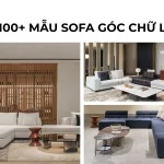 100 mẫu sofa góc chữ l