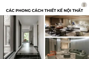 các phong cách thiết kế nội thất