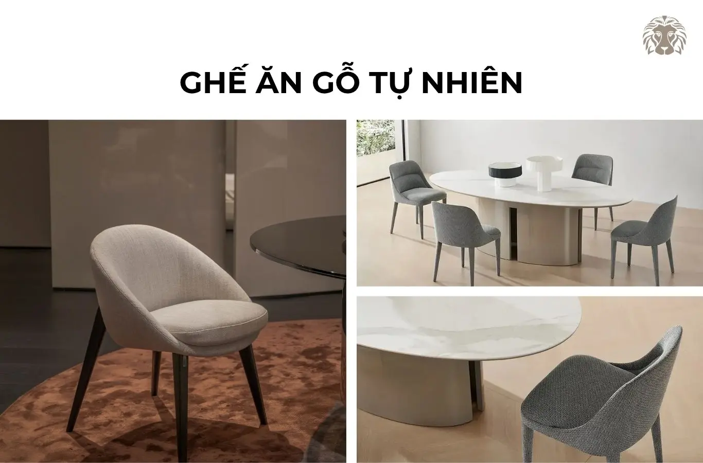 20+ Mẫu ghế ăn gỗ tự nhiên đẹp, bền, phù hợp nhiều không gian phòng ăn