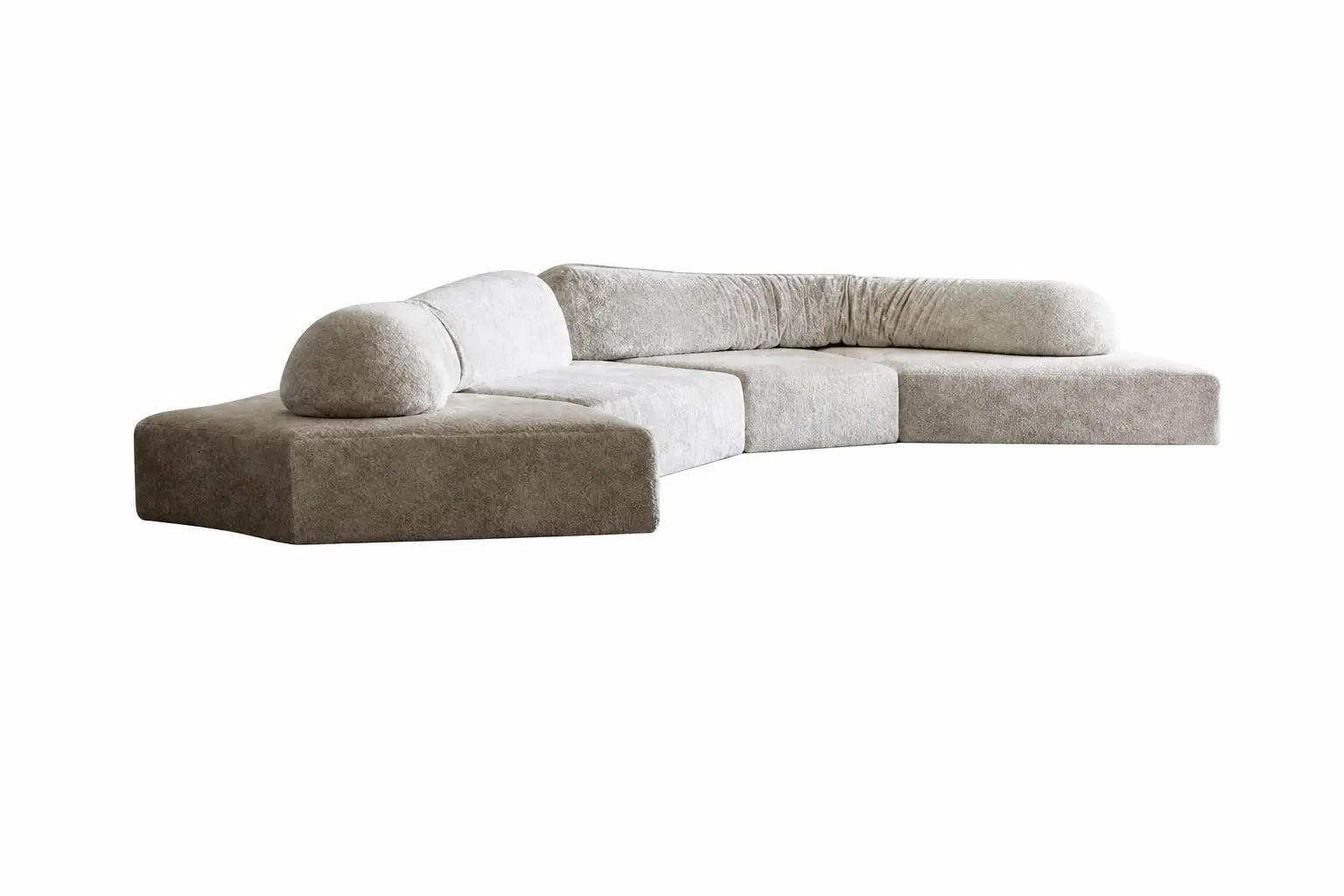Sofa góc vải mềm mại, sang trọng – SS39167