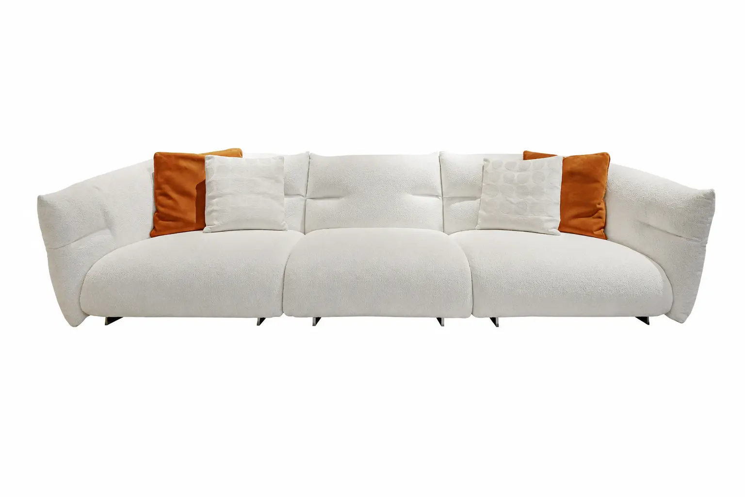 Sofa vải cao cấp hiện đại, phối viền tinh tế – SS39343