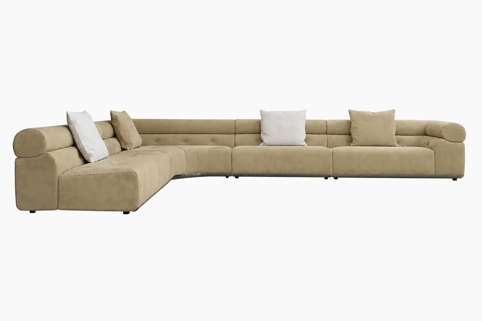 Sofa vải cao cấp, bo tròn mềm mại – SS39602