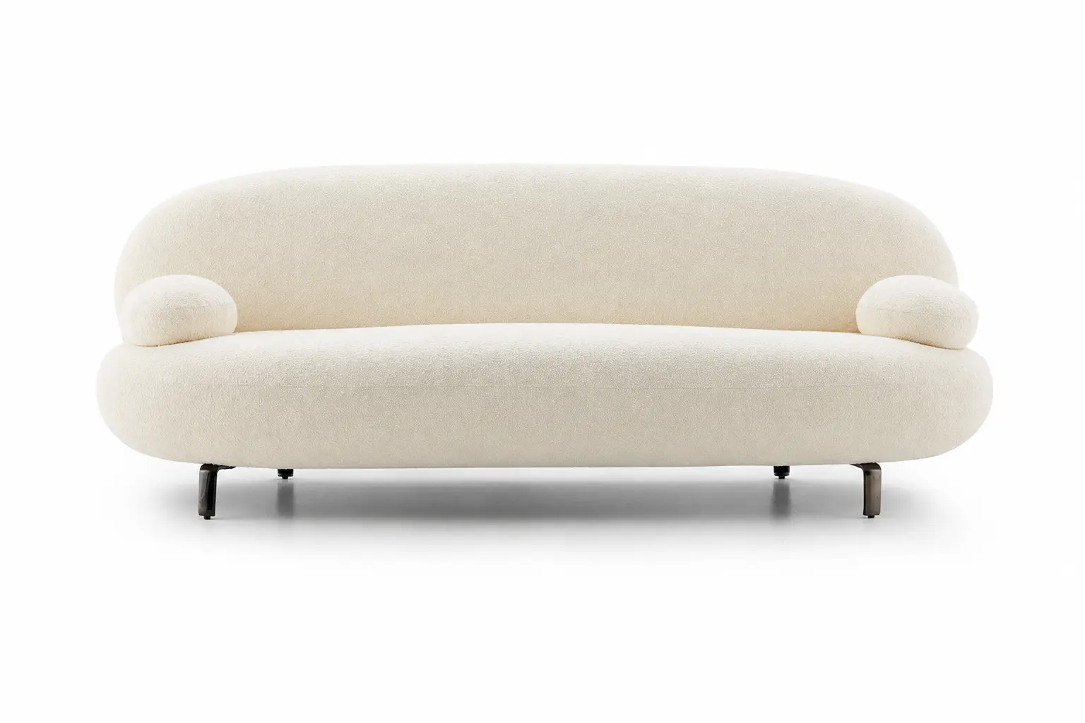 Sofa vải loại B bo cong sang trọng – SS55613-3