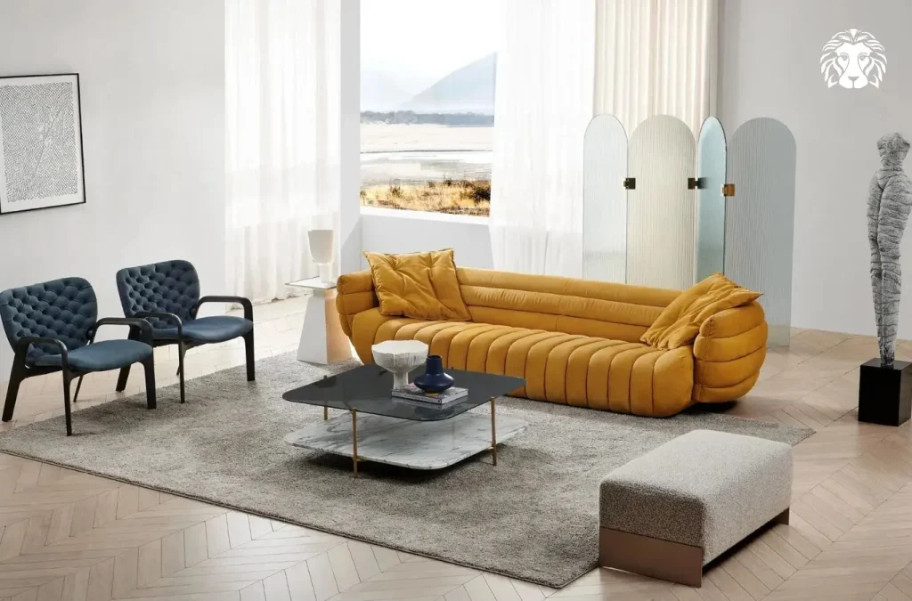 Sofa băng giúp tối ưu phần lớn diện tích