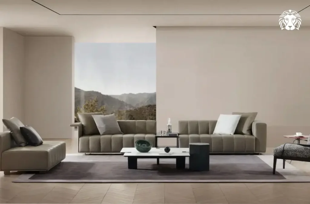Sofa văng da là biểu tượng tối thượng của sự xa xỉ thầm lặng