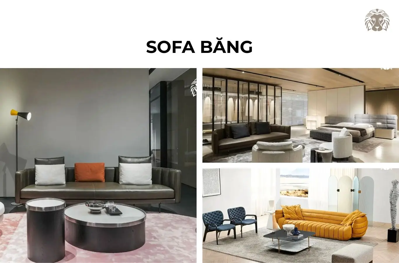 30+ Mẫu Sofa Băng (Sofa Văng) cao cấp: Xu hướng không gian mở 2026