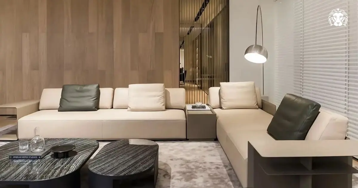 Mẫu Sofa CASSIOPEA làm từ da thật cao cấp