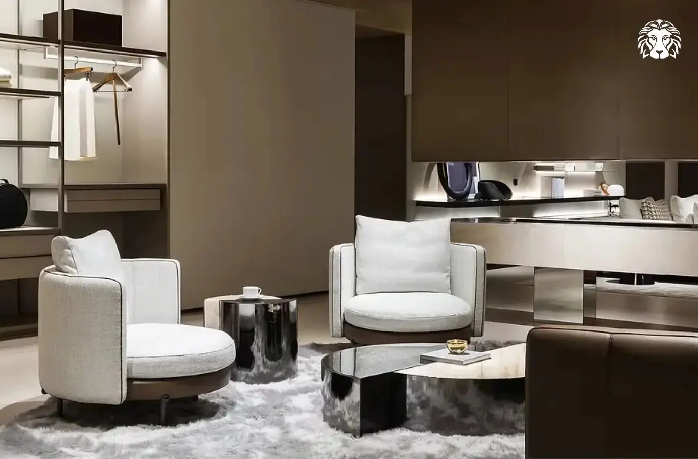Sofa đơn TONY với gam trắng kem thanh lịch, phù hợp nhiều phong cách nội thất