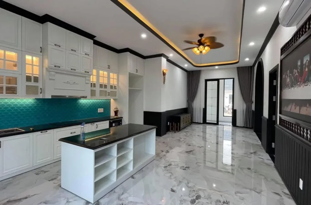 GMhomes tập trung vào nội thất gỗ ứng dụng cho phòng khách, phòng ngủ và không gian gia đình
