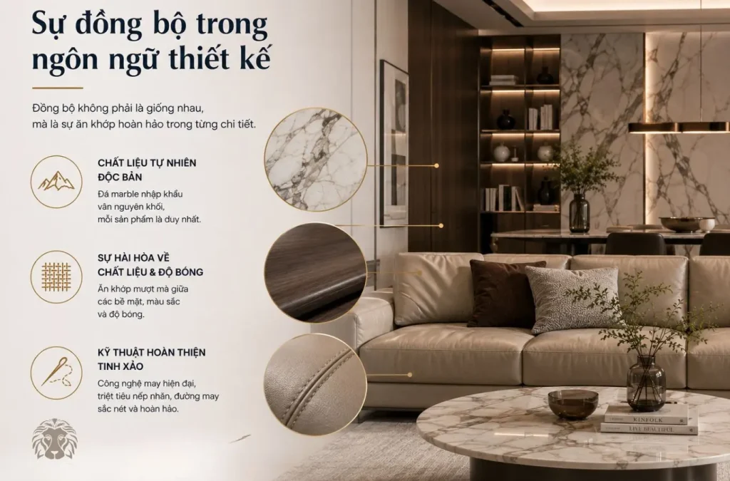 Sự đồng bộ trong ngôn ngữ thiết kế