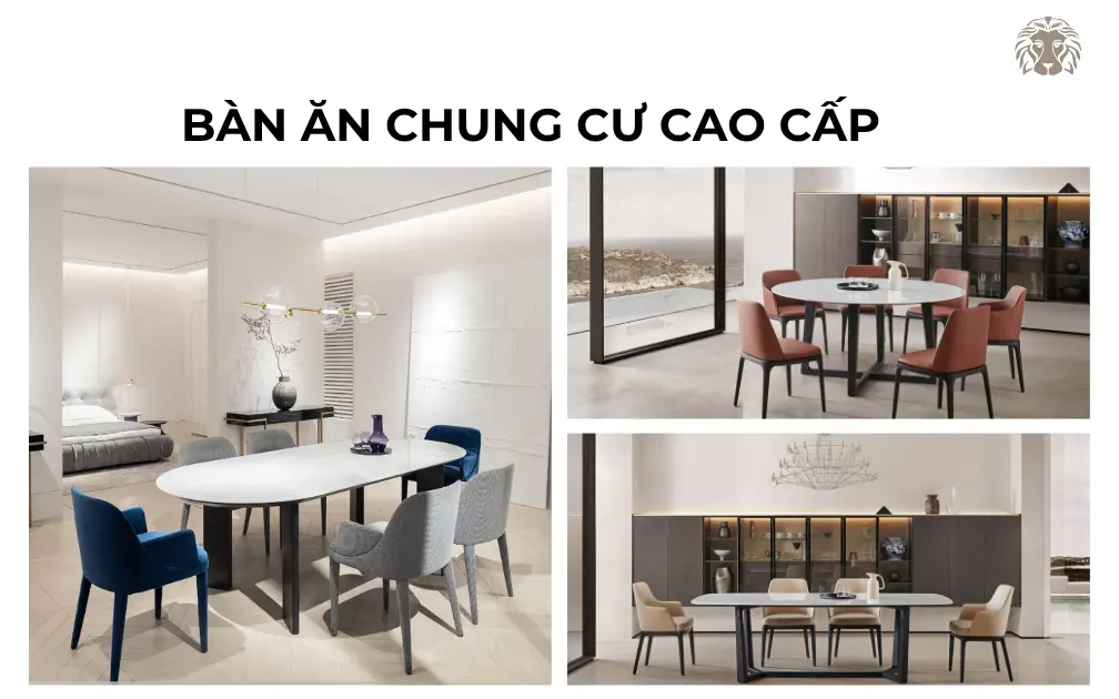 25+ mẫu bàn ăn chung cư cao cấp: Cách chọn chất liệu và kích thước