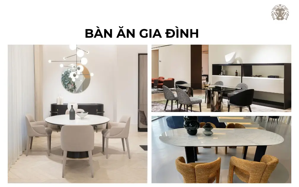 50+ mẫu bàn ăn gia đình: Kích thước, chất liệu và cách chọn