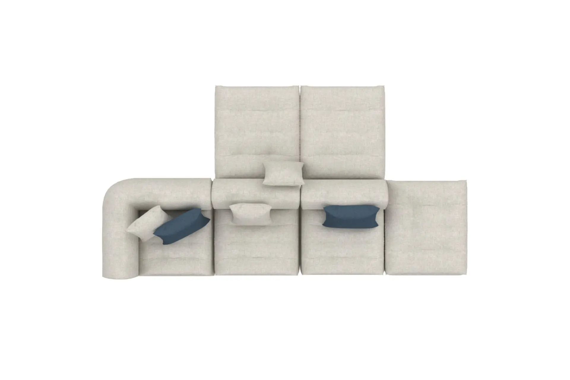 Sofa module sang trọng SS66806
