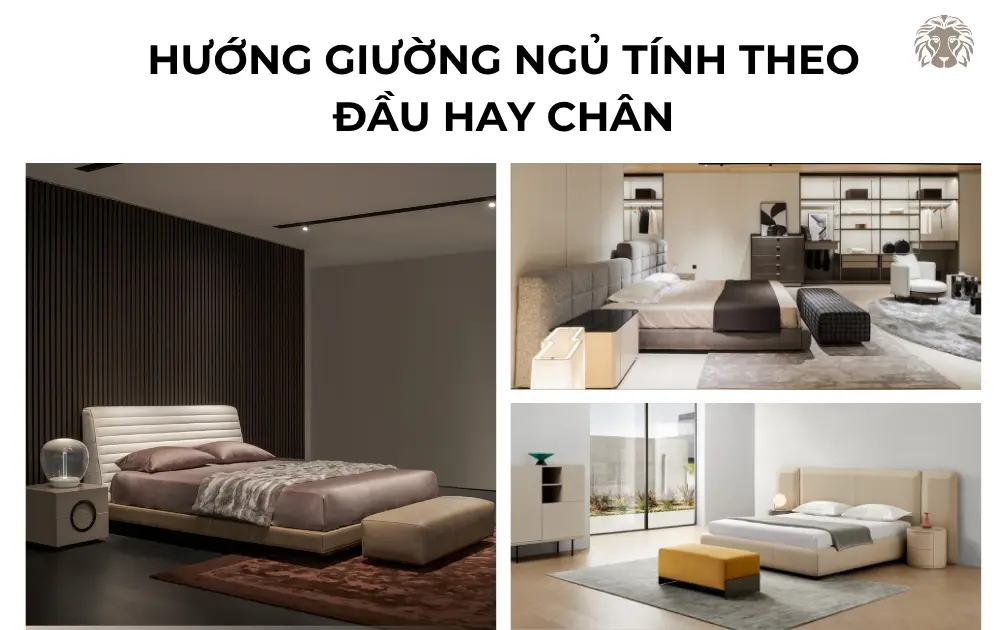Hướng giường ngủ tính theo đầu hay chân? Cách xác định theo phong thủy