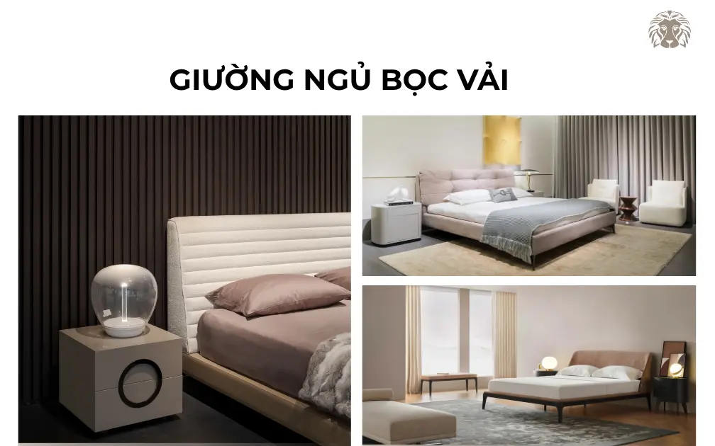 Giường ngủ bọc vải là gì? Ưu nhược điểm và cách chọn phù hợp