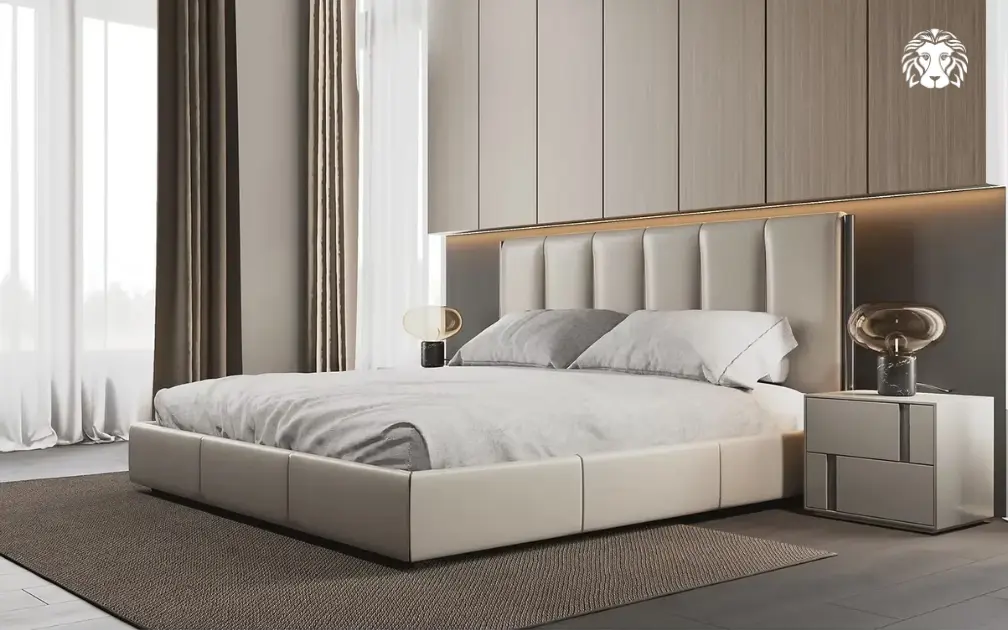 Bố cục giường ngủ đạt chuẩn: Đảm bảo khoảng lưu thông thoải mái, thao tác thuận tiện trước khi cân nhắc xoay chuyển phương hướng.