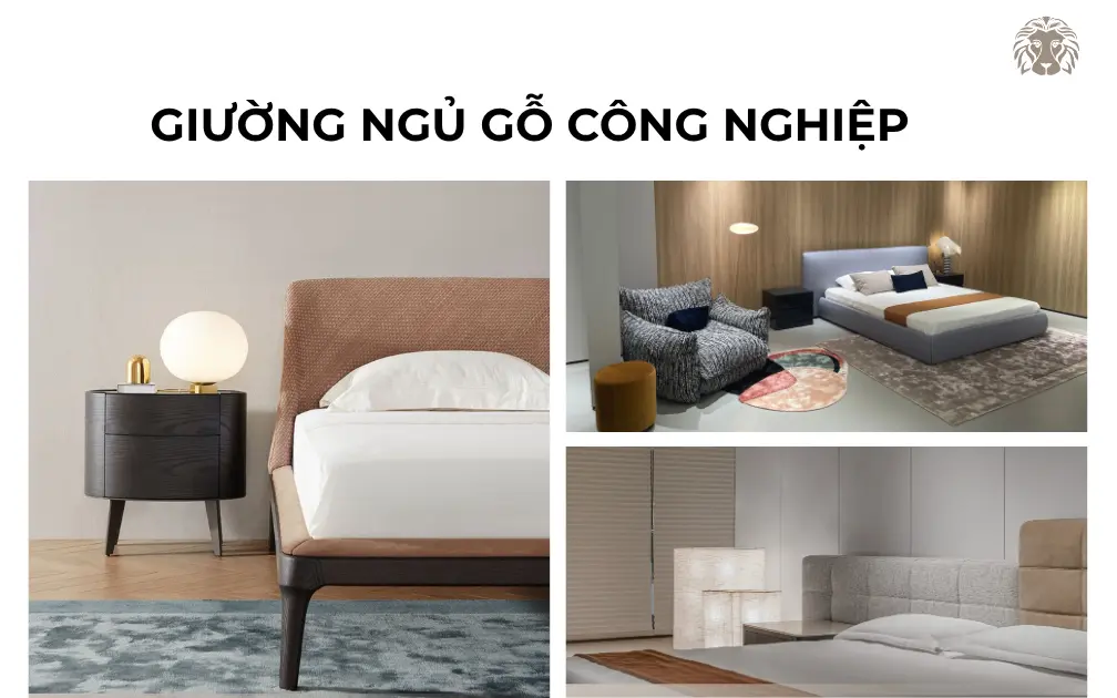30+ mẫu giường ngủ gỗ công nghiệp ấn tượng, nâng tầm không gian sống