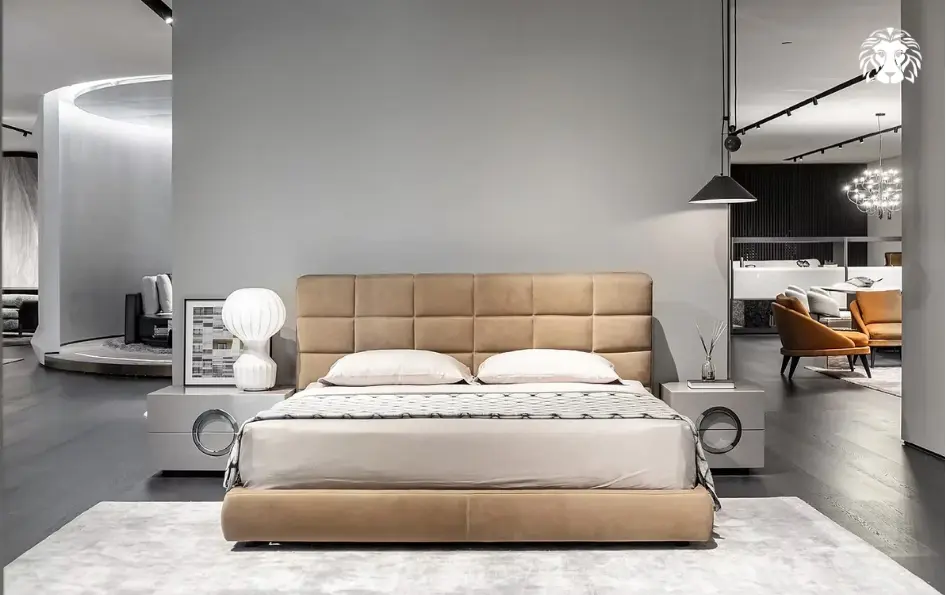 Khung gỗ tự nhiên vững chãi chịu tải trọng lớn, giữ trọn vẻ đẹp đĩnh đạc và độ bền kiên cố qua hàng chục năm sử dụng.